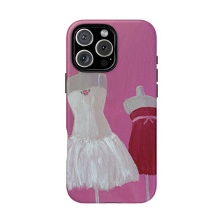 Pretty Pink Dresses Tough Phone Case