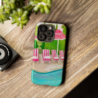 Poolside Tough Phone Case