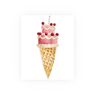 Watercolor Cone 2