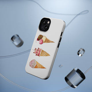 Watercolor Cone Magnetic Tough Phone Case