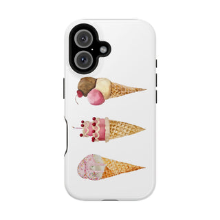 Watercolor Cone Magnetic Tough Phone Case