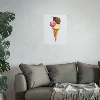 Watercolor Cone 3
