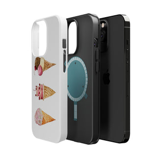 Watercolor Cone Magnetic Tough Phone Case