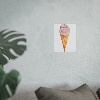 Watercolor Cone 1