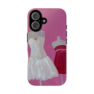 Pretty Pink Dresses Tough Phone Case