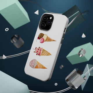 Watercolor Cone Magnetic Tough Phone Case