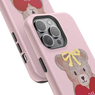 Sweet Sweet Teddy Bear Valentine Magnetic Tough Case