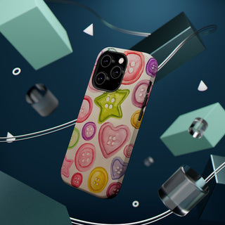 Betsy Mae Buttons Magnetic Tough Phone Case