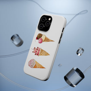 Watercolor Cone Magnetic Tough Phone Case
