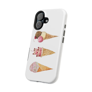 Watercolor Cone Magnetic Tough Phone Case