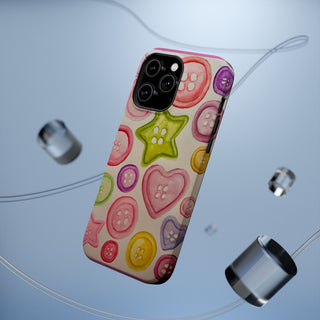 Betsy Mae Buttons Magnetic Tough Phone Case