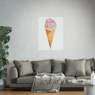 Watercolor Cone 1