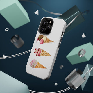 Watercolor Cone Magnetic Tough Phone Case