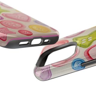 Betsy Mae Buttons Magnetic Tough Phone Case