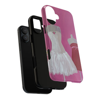 Pretty Pink Dresses Tough Phone Case