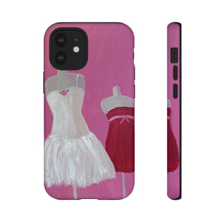 Pretty Pink Dresses Tough Phone Case