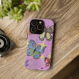 Butterflies and Glitter Princess Tough Phone Case