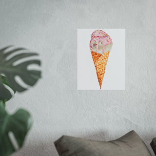 Watercolor Cone 1