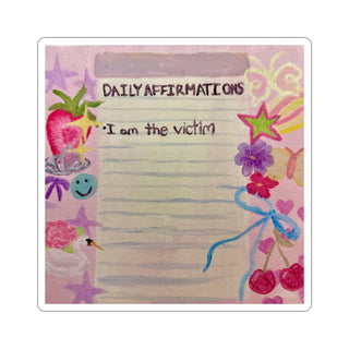 Daily Affirmations Sticker