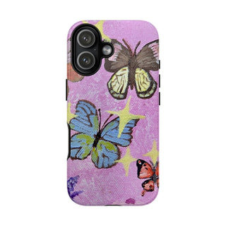 Butterflies and Glitter Princess Tough Phone Case
