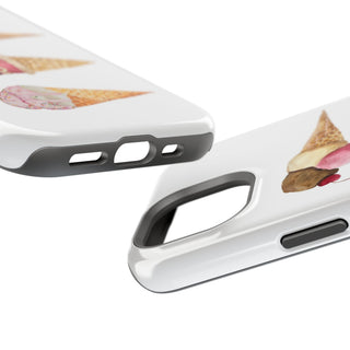 Watercolor Cone Magnetic Tough Phone Case