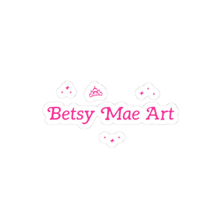 Betsy Mae Art Sticker