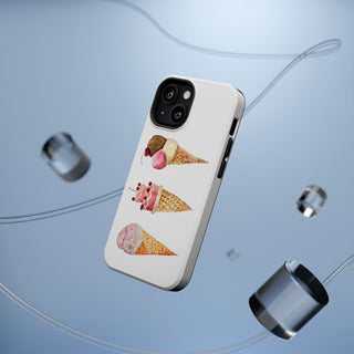 Watercolor Cone Magnetic Tough Phone Case