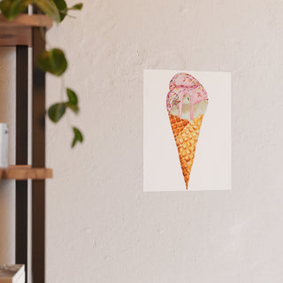 Watercolor Cone 1