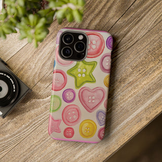 Betsy Mae Buttons Magnetic Tough Phone Case