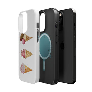 Watercolor Cone Magnetic Tough Phone Case
