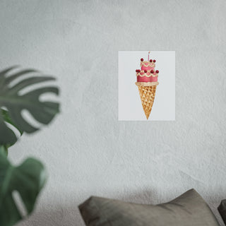 Watercolor Cone 2