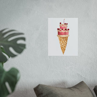Watercolor Cone 2