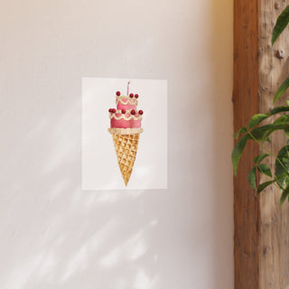 Watercolor Cone 2