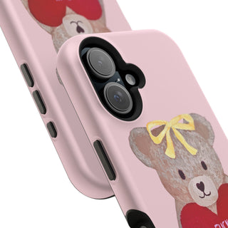 Sweet Sweet Teddy Bear Valentine Magnetic Tough Case