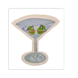 Silly Martini Sticker