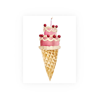 Watercolor Cone 2