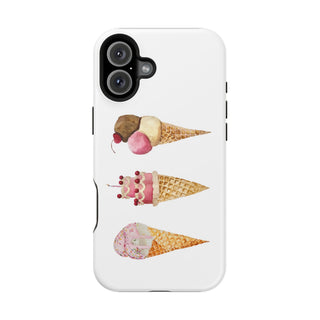 Watercolor Cone Magnetic Tough Phone Case