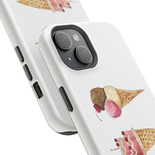 Watercolor Cone Magnetic Tough Phone Case