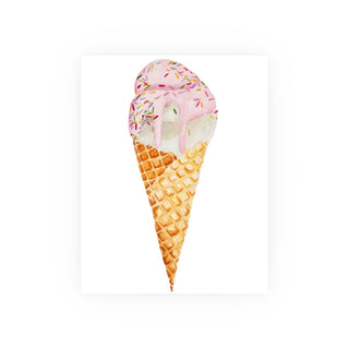 Watercolor Cone 1