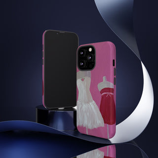 Pretty Pink Dresses Tough Phone Case