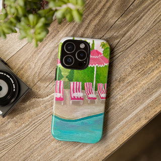 Poolside Tough Phone Case