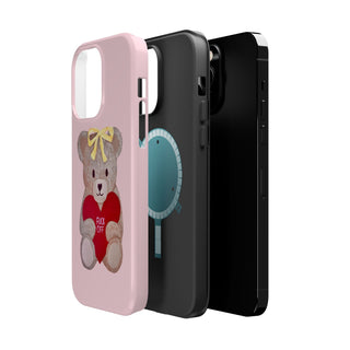 Sweet Sweet Teddy Bear Valentine Magnetic Tough Case