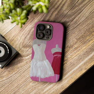 Pretty Pink Dresses Tough Phone Case