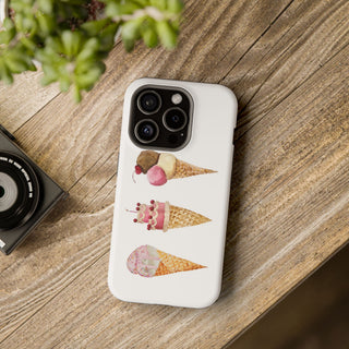 Watercolor Cone Magnetic Tough Phone Case
