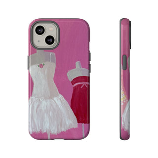 Pretty Pink Dresses Tough Phone Case
