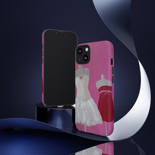 Pretty Pink Dresses Tough Phone Case