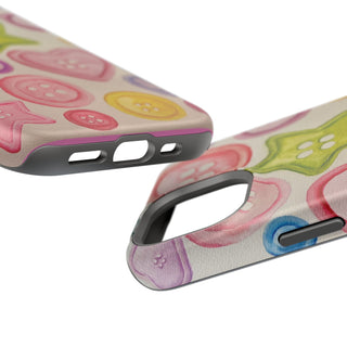 Betsy Mae Buttons Magnetic Tough Phone Case