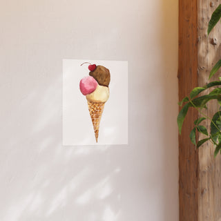 Watercolor Cone 3