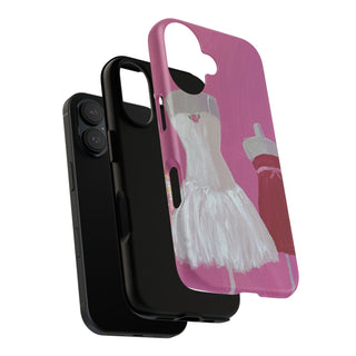 Pretty Pink Dresses Tough Phone Case