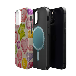 Betsy Mae Buttons Magnetic Tough Phone Case